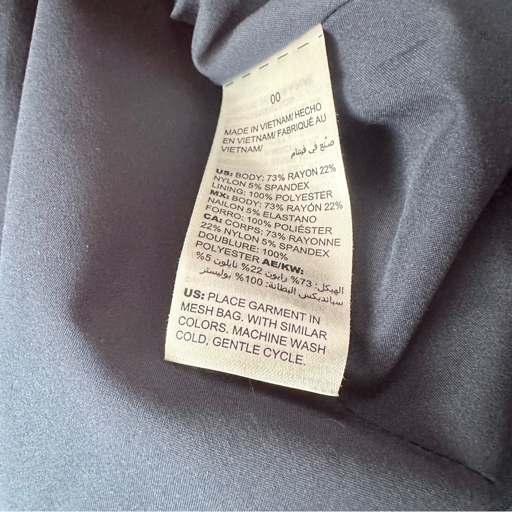 Chicos Striped Twill Ponte Blazer - Picture 6 of 11